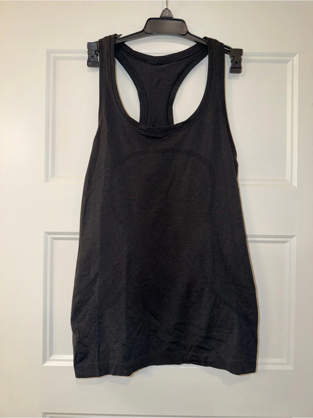 Lululemon Black Racerback Seamless Tank Top